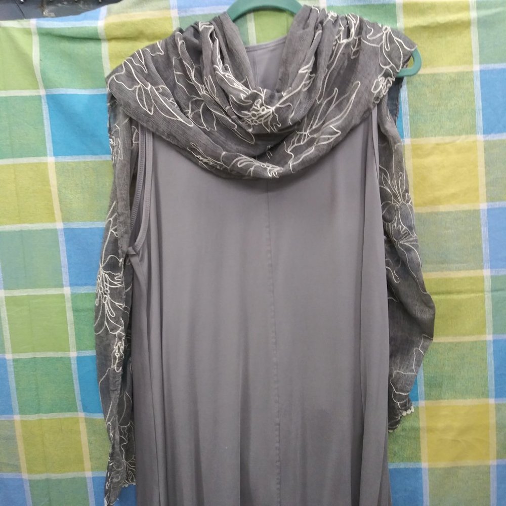 2222 Size XXL Dailey Collection Dress and Scarf NWT - Picture 3 of 7